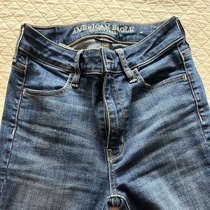 AE Super High Rise Jeggings